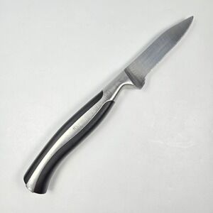 Oneida Vanguard Stainless Steel Paring Knife 3" Black‎ Silver Ergonomic Utility
